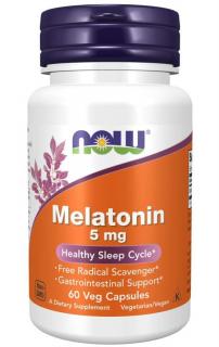 Now Foods Melatonin 5mg - 60 Veg Capsules