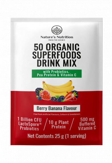 Natures Nutrition Banana Berry Sachet 25g