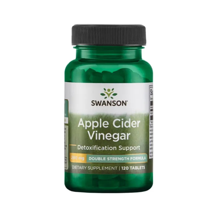 Swanson Apple Cider Vinegar - Double Strength Formula 200 mg - 30tabs