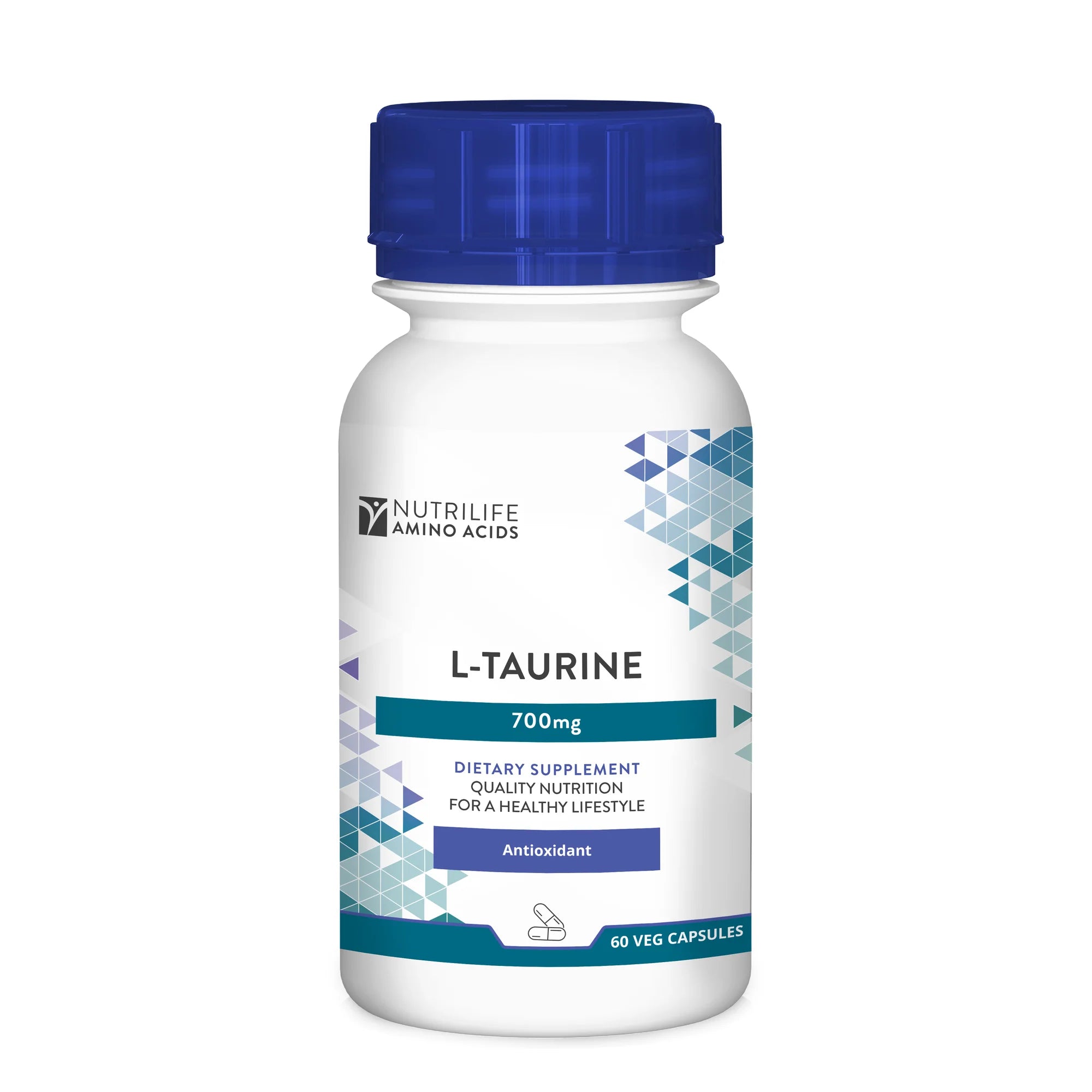 Nutrigreen L-Taurine 60 Veggie Caps