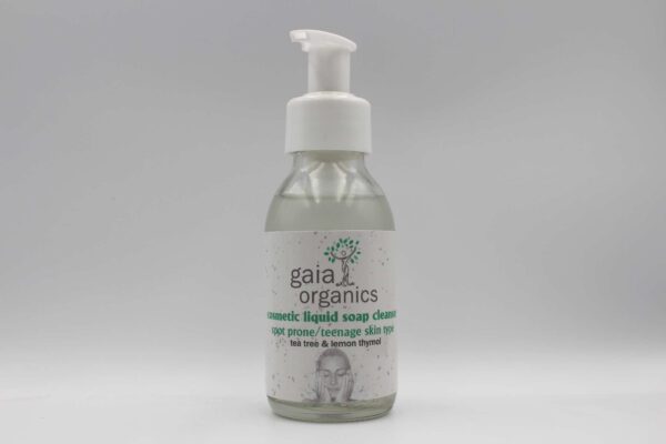 Gaia Organics Cosmetic Liquid Cleanser 100ml (spot prone)