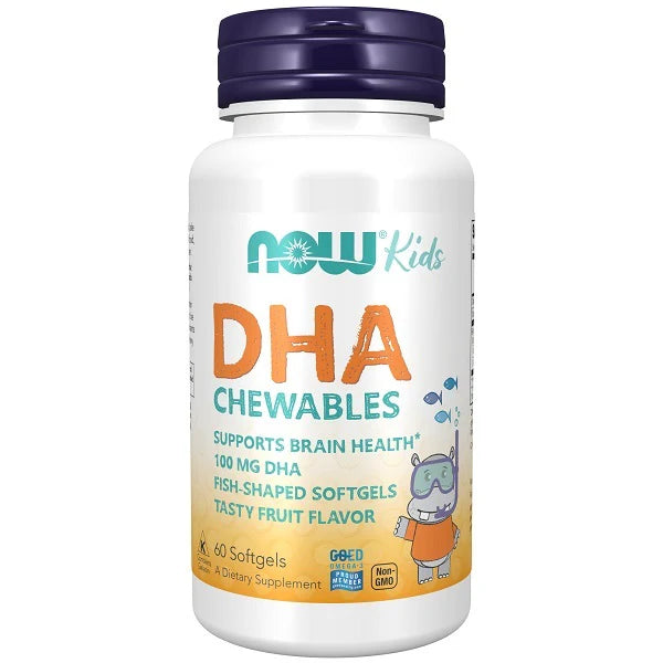 Now Foods DHA Kids Chewable - 60 Softgels