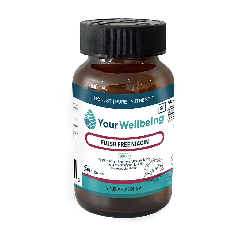 YWB Niacin Flush Free 500mg 60S