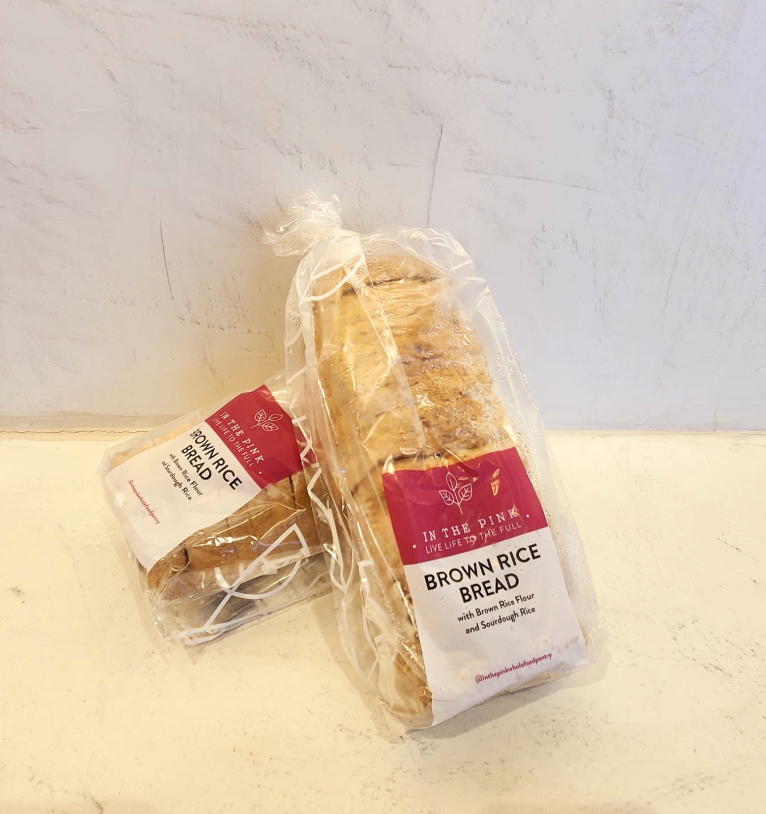 In The Pink Brown Rice Bread