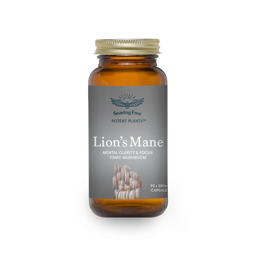 Soaring Free Lion’s Mane 90 x 380mg Capsules