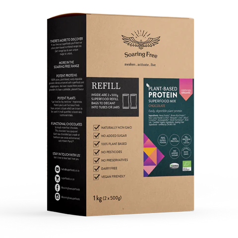 Soaring Free Organic Plant based Protein Powder 1 kg