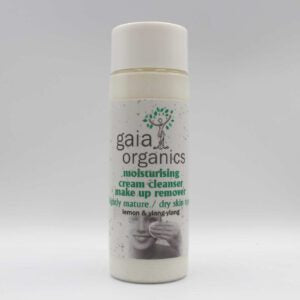 Gaia Organics Moisturizing Cream Cleanser Green Range - Lightly Mature/Dry Skin (Lemon & Ylang Ylang) 100ml
