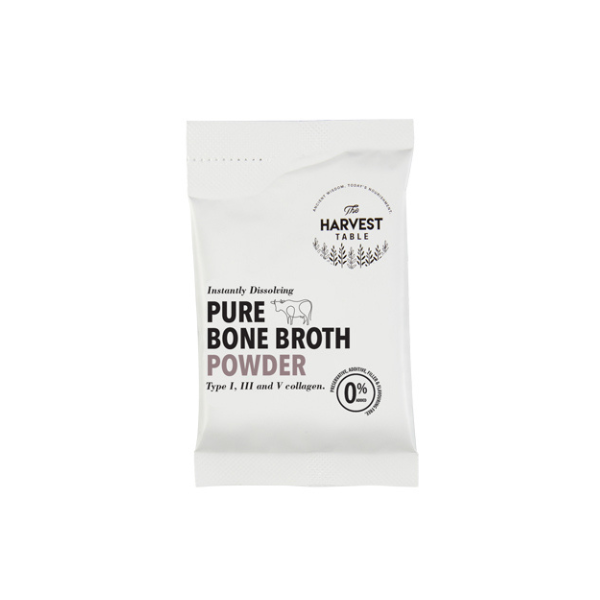 The Harvest Table Beef Bone Broth Instantly Dissolving Sachet Single