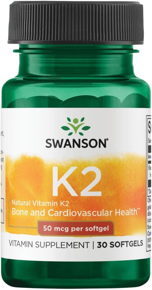 SW Ult Natural Vitamin K2 50mcg 30 softgels