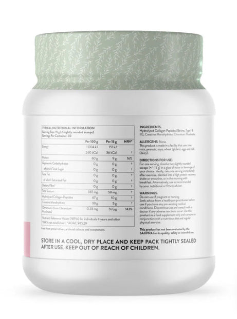 Beauty Gen Naked collagen Plus Creatine (30 servings)
