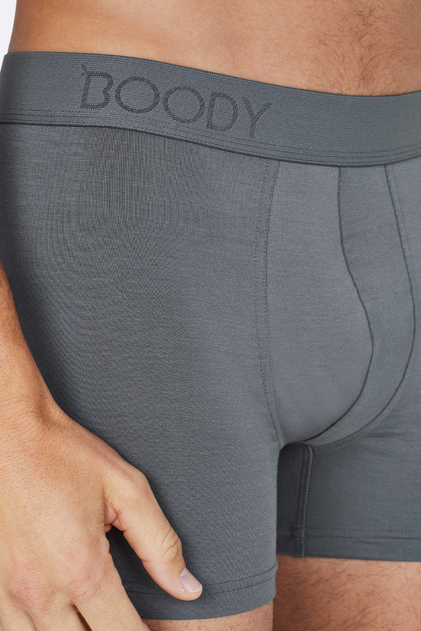 Boody Everyday Mens Boxer Ash M