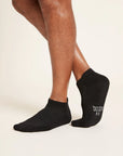 Boody Men's Sport Ankle Socks Black 6-11