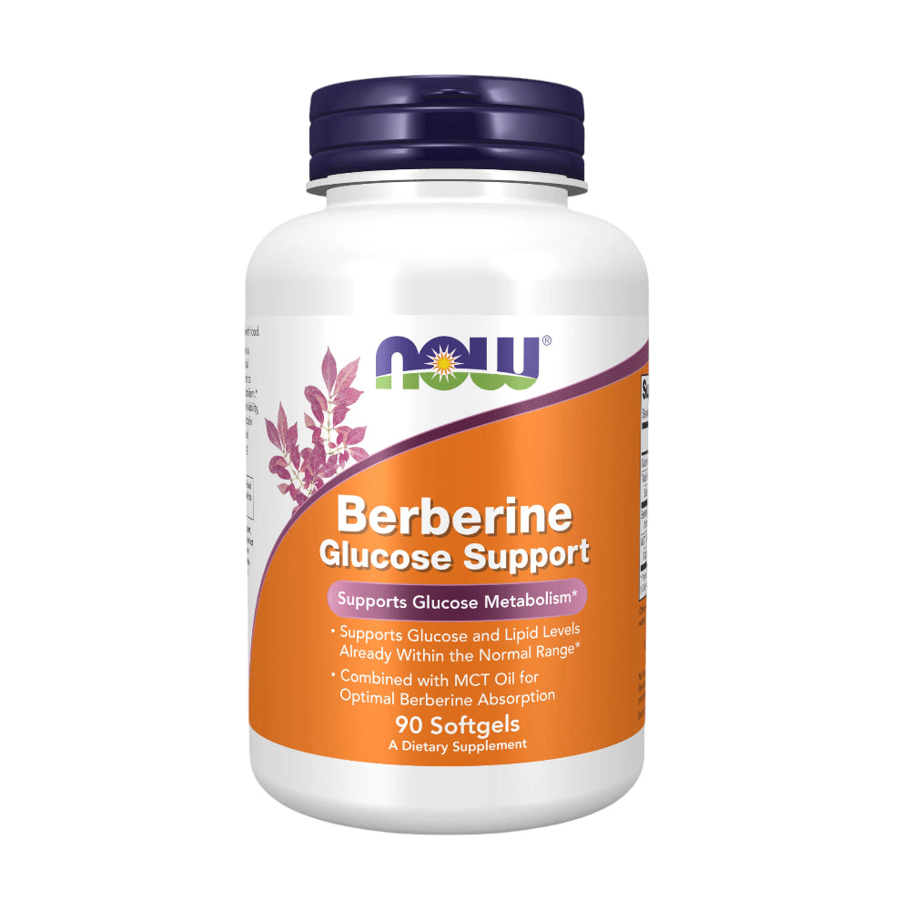 Now Foods Berberine Glucose Support - 90 Softgels