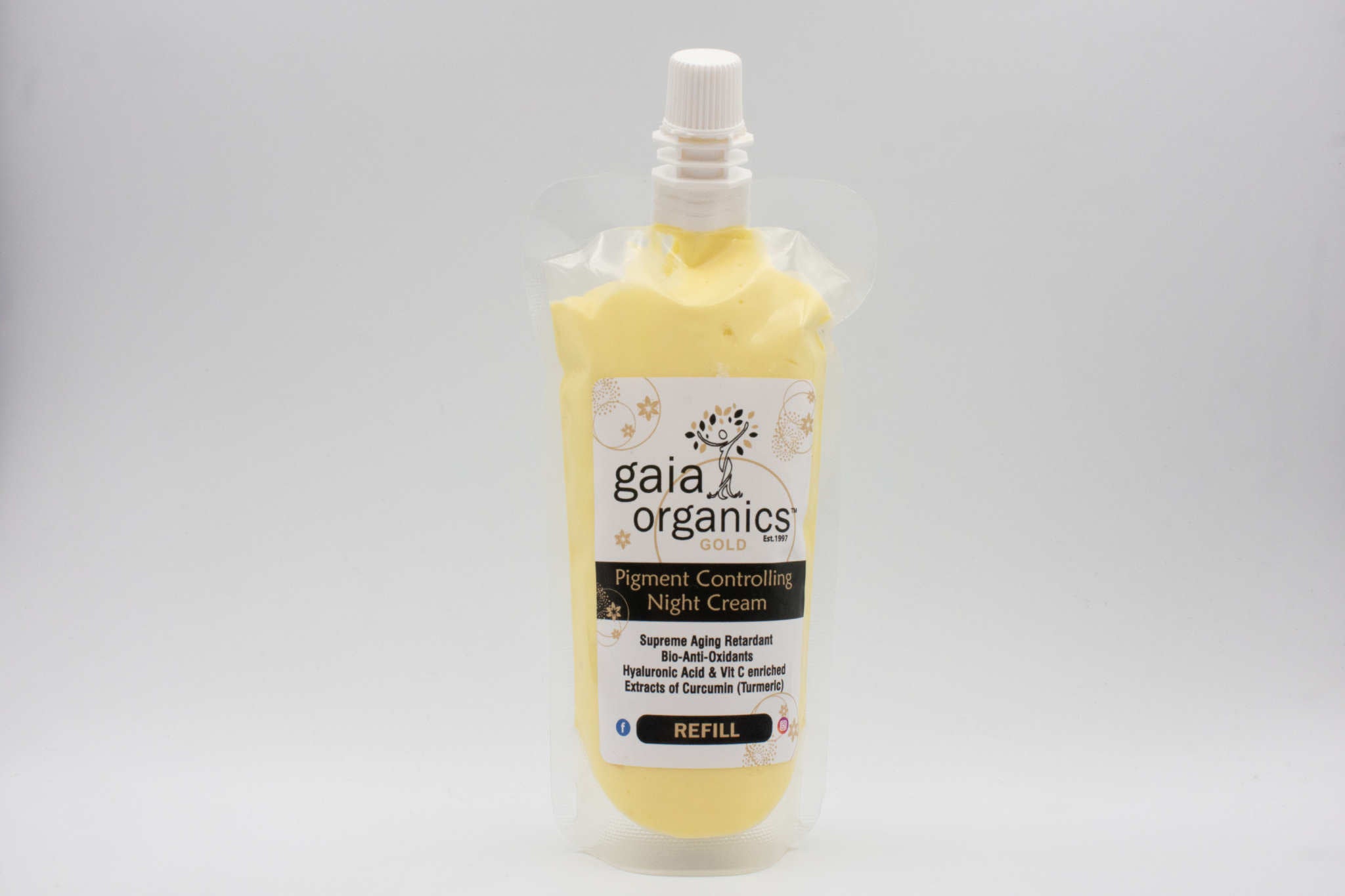 Gaia Organics Pigment Controlling Night Cream REFILL 100ml