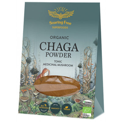 Soaring Free Organic Chaga Powder 100g