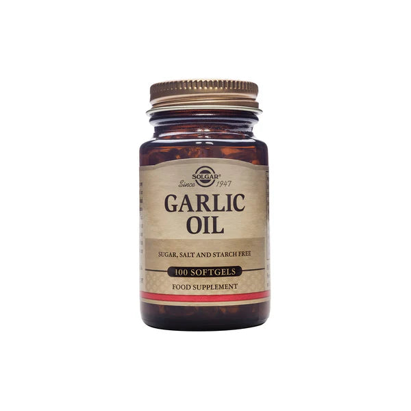 Solgar Garlic Oil (Reduced Odour) 100 Softgels