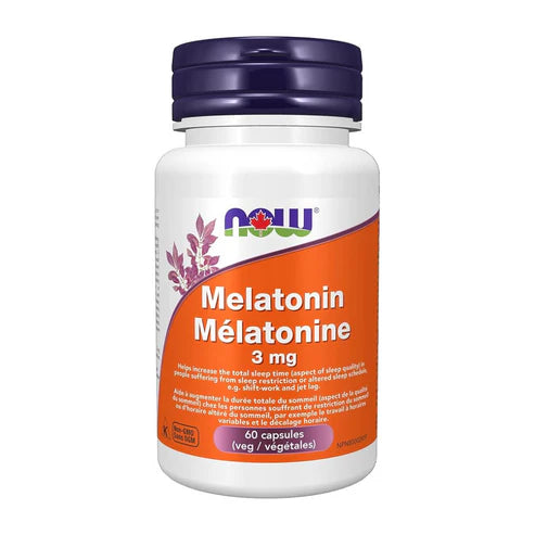 Now Foods Melatonin 3mg - 60 Veg Capsules