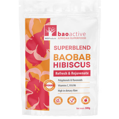 Baoactive Baobab Hibiscus Blend 300g