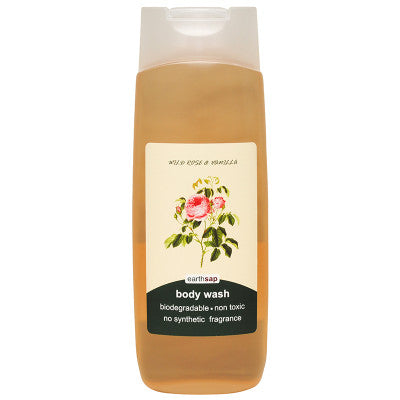EarthSap Body Wash - Wild Rose 400ml