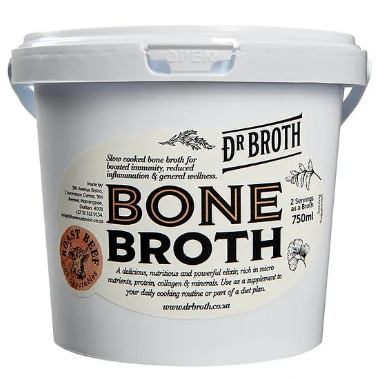 Dr Broth Tub Roast Beef Broth 750ml