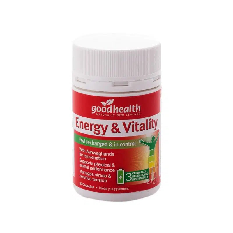 Good Health Energy & Vitality 30 Capsules