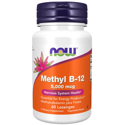 Now Foods Methyl B-12 5000mcg - 60 Lozenges