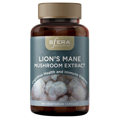 Sfera Lion’s Mane Mushroom Extract 180caps