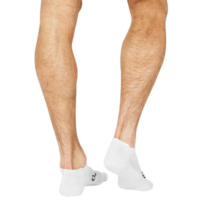 Boody Men's Sport Ankle Socks-White-6-11