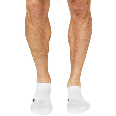 Boody Men's Sport Ankle Socks-White-6-11