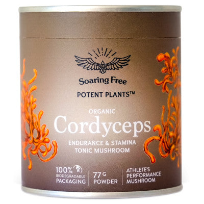 Soaring Free Cordyceps Mushroom Powder 77g - Potent