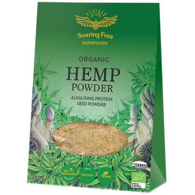 Soaring Free Hemp Protein Powder 200g Organic