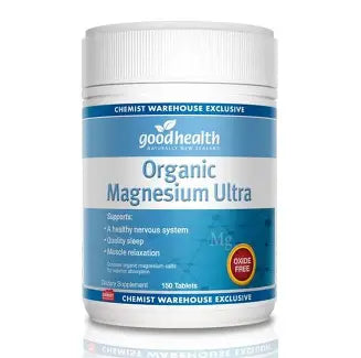 Good Health Organic Magnesium Ultra 120 Tablets
