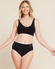 Boody Period & Leak Proof - Classic Bikini - Moderate - Heavy Black L